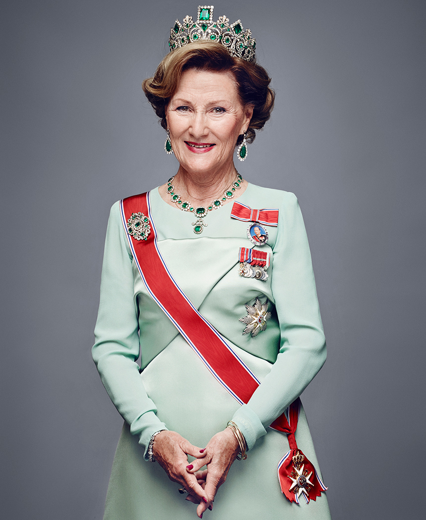 Hennes Majestet Dronningen. Foto: Jørgen Gomnæs / Det kongelige hoff